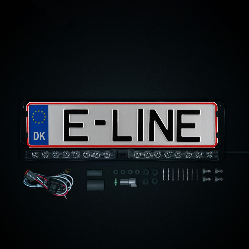 Strands NUUK E-Line Duo Nummerskylts DK LEDramp