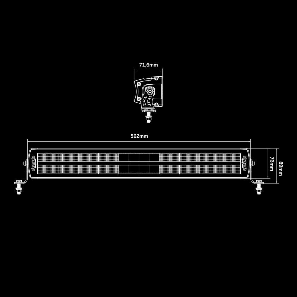Strands Siberia DR LED-ramp 22