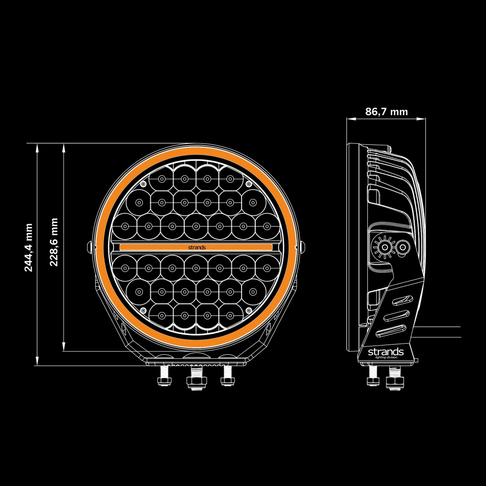 Strands Siberia NR Lisävalo 9