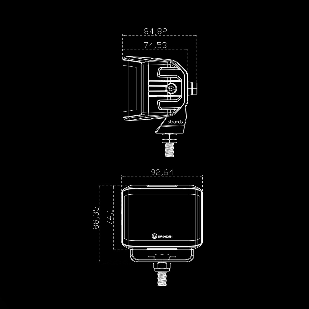 Strands Siberia XP Red Fox Työvalo 44W