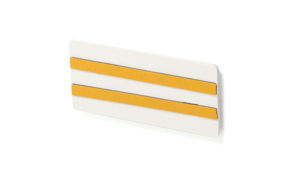 Strands Reflex Vit 105X51Mm Itsekiinnittyvä 4-Kappale, Kaksoiskohdistustarra