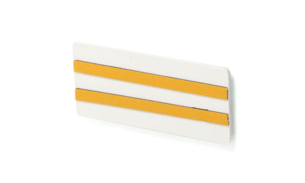 Strands Reflex Vit 105X51Mm Itsekiinnittyvä 4-Kappale, Kaksoiskohdistustarra