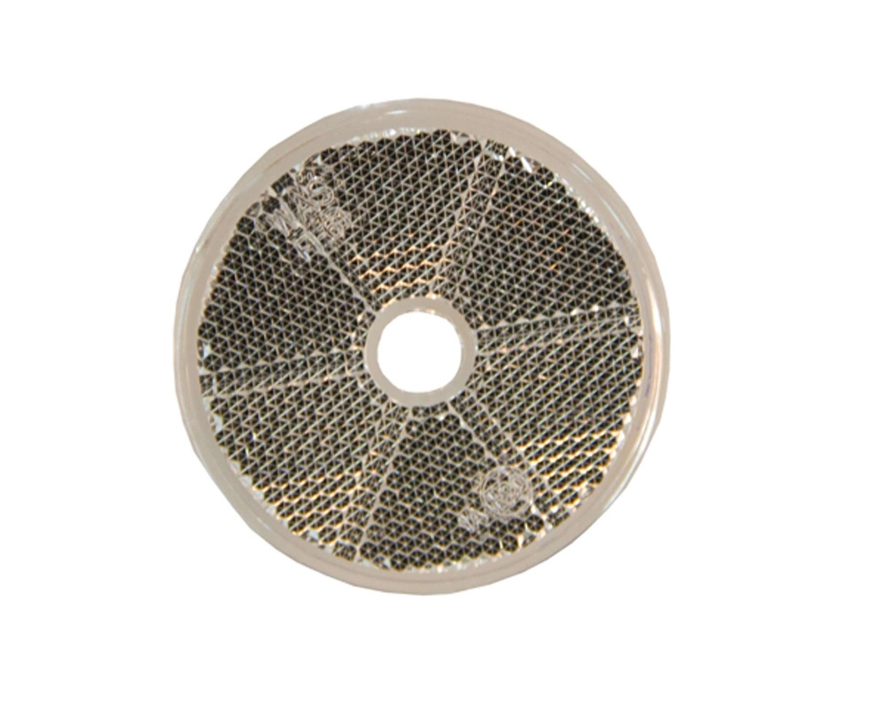 Rantojen Valkoinen Heijastus Pyöreä