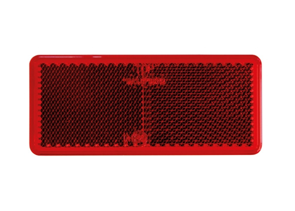 Rannan Punainen Heijastin Suorakulmainen