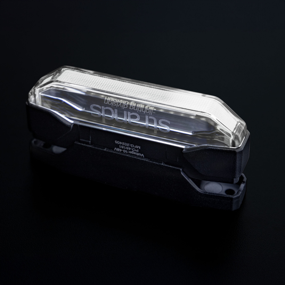 Strands Firefly Katso MINU Kaksinkertainen liesi, Oranssi/Valkoinen Sijaintivalo