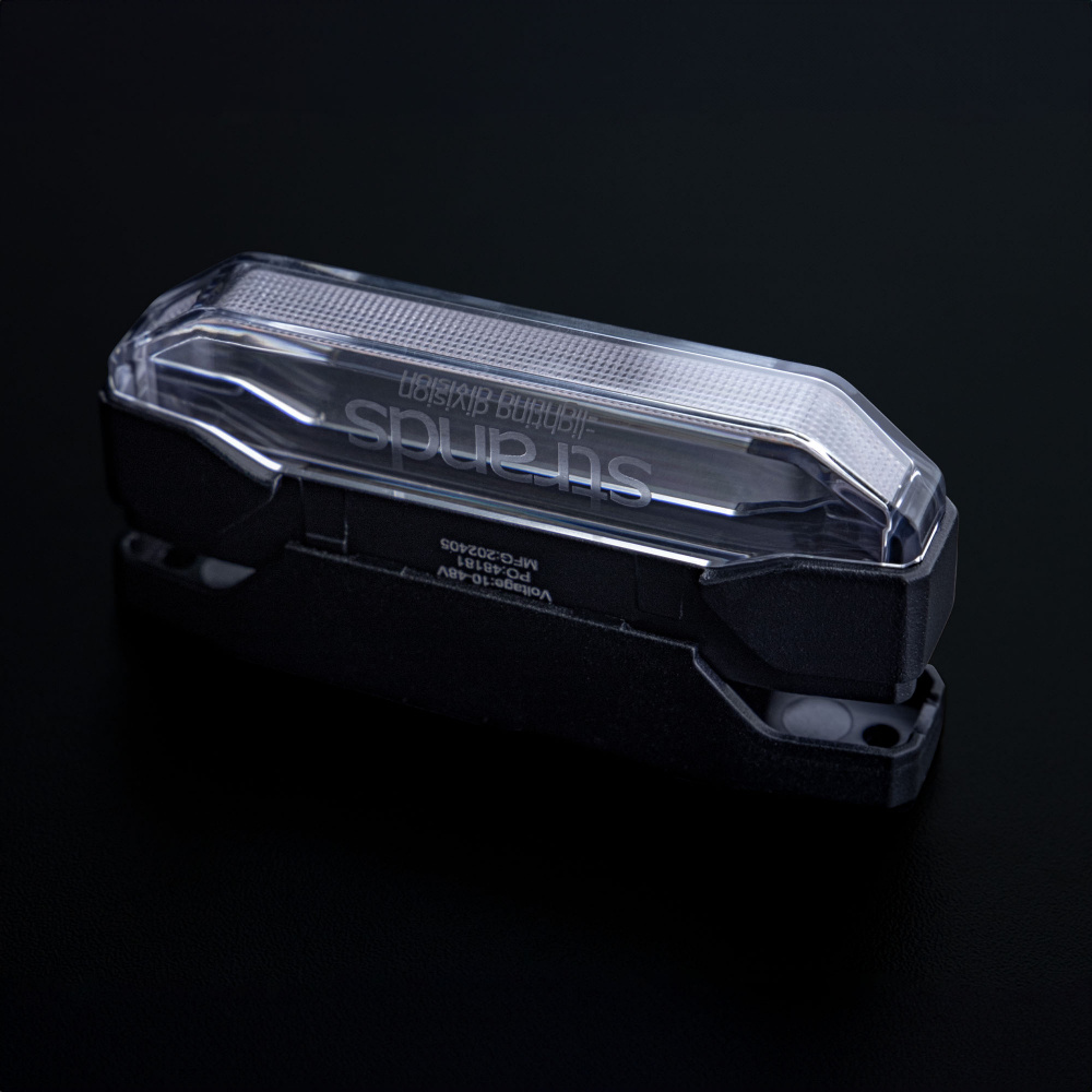 Strands Firefly Katso MINU Kaksinkertainen liesi, Oranssi/Valkoinen Sijaintivalo