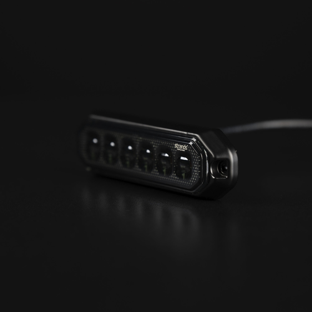 Strands Dark Knight Duo Riktat Blixtljus 6LED