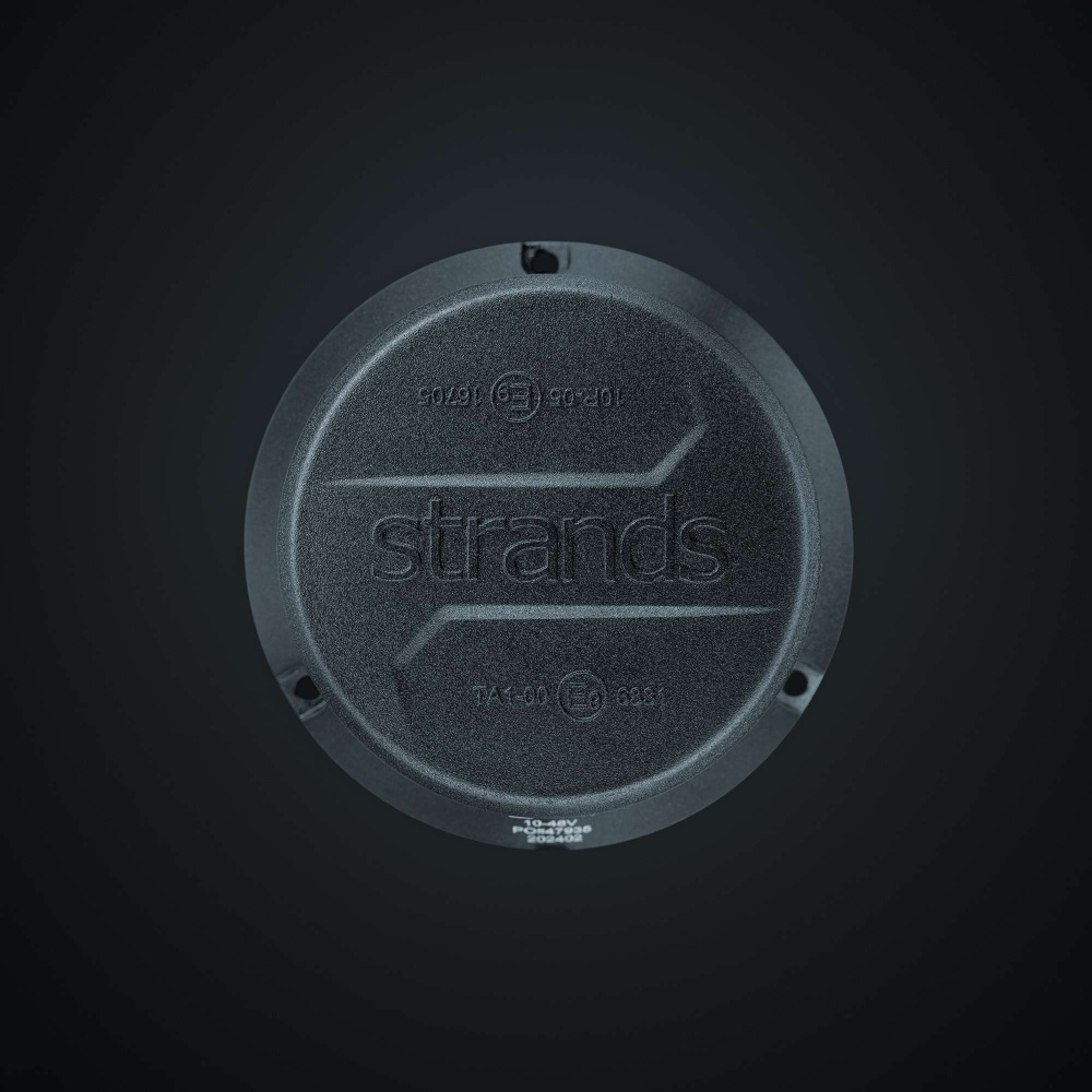 Strands pyörivä varoitusvalo LED-suunnittelulla