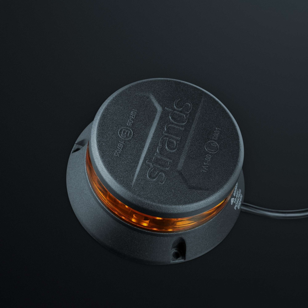 Strands pyörivä varoitusvalo LED-suunnittelulla