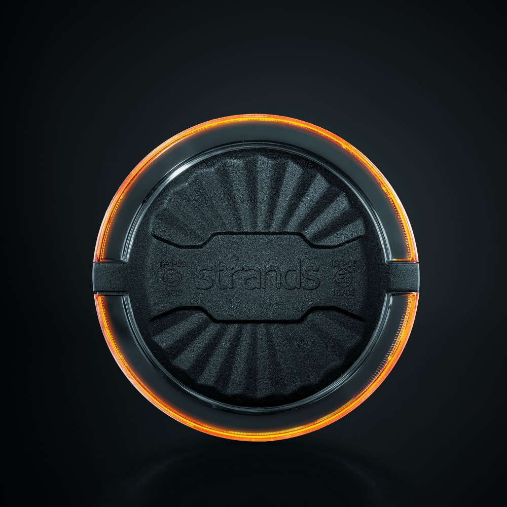 Strands Firefly Summer Glow Pyörivä varoitusvalo 110Mm Tikkukiinnitys