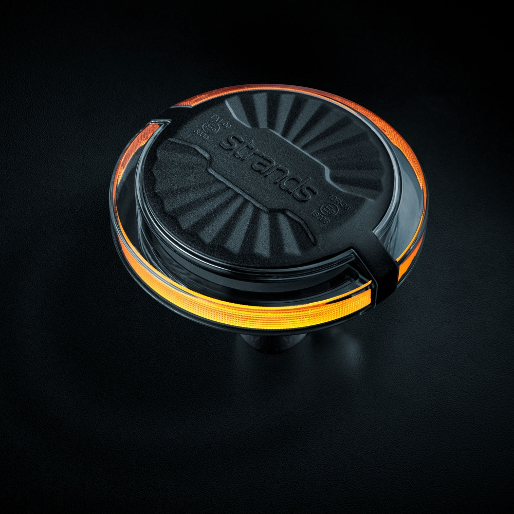 Strands Firefly Summer Glow Pyörivä varoitusvalo 110Mm Tikkukiinnitys