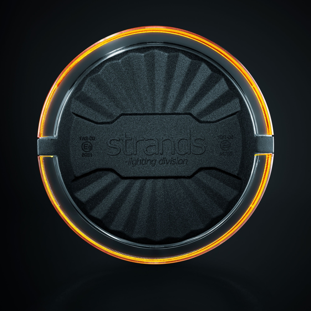 Strands Firefly Summer Glow Pyörivä varoitusvalo 140Mm Tasomontti