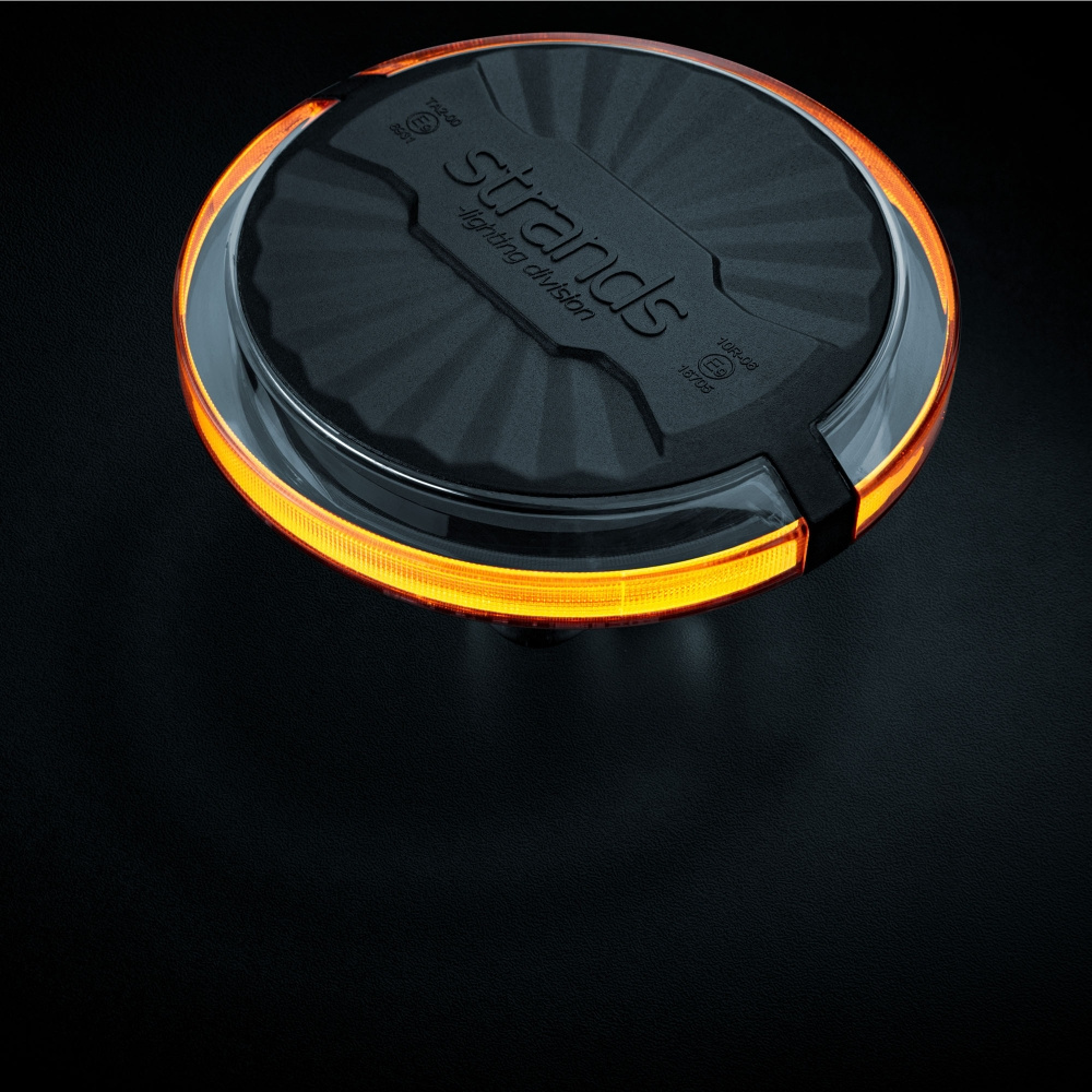 Strands Firefly Summer Glow Pyörivä varoitusvalo 140Mm Tikkukiinnitys