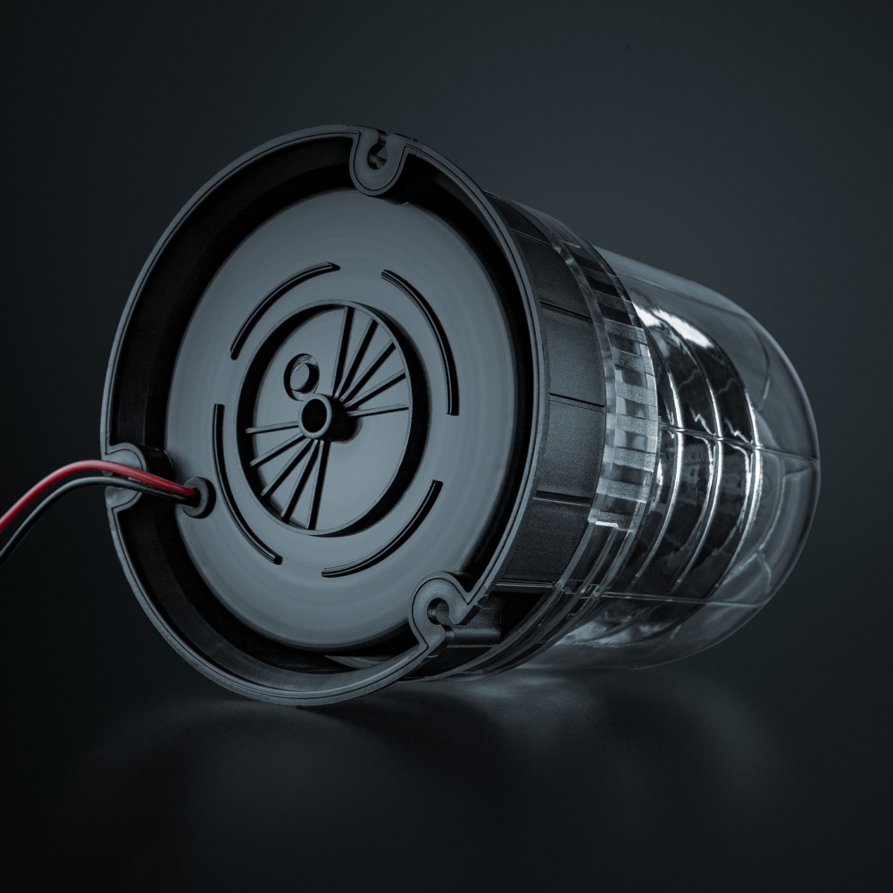 Strands Big Energy XL Pyörivä varoitusvalo Kirkas linssi