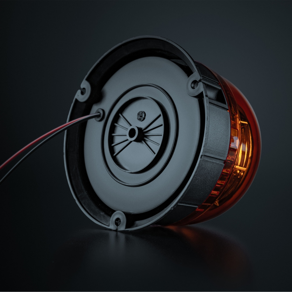 Strands Big Energy Pyörivä varoitusvalo oranssi linssi suunnittelupaneeli