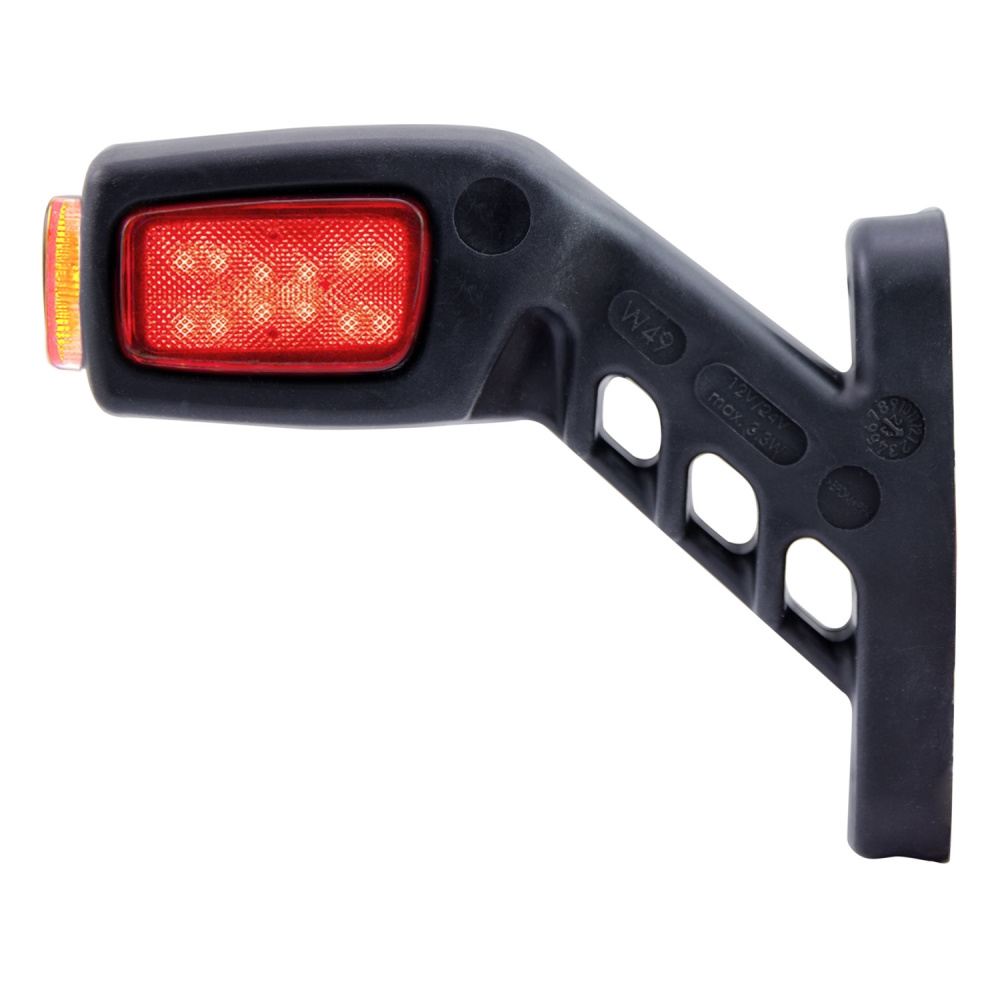 Rantojen vapauden valon opas kumikäsivarsi keskellä vasen