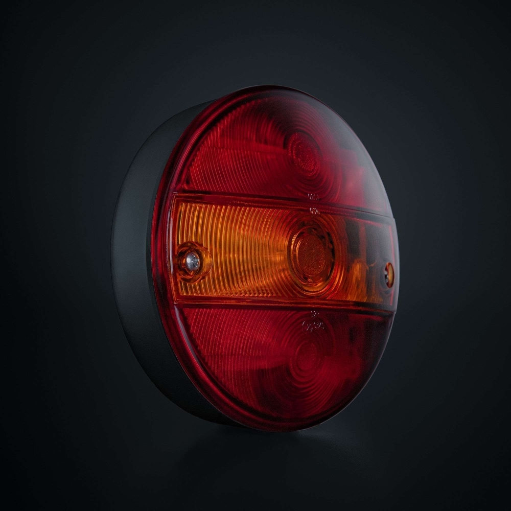 Strands IZE LED-takavalo, pyöreä, 3 toimintoa, 500 mm kaapeli