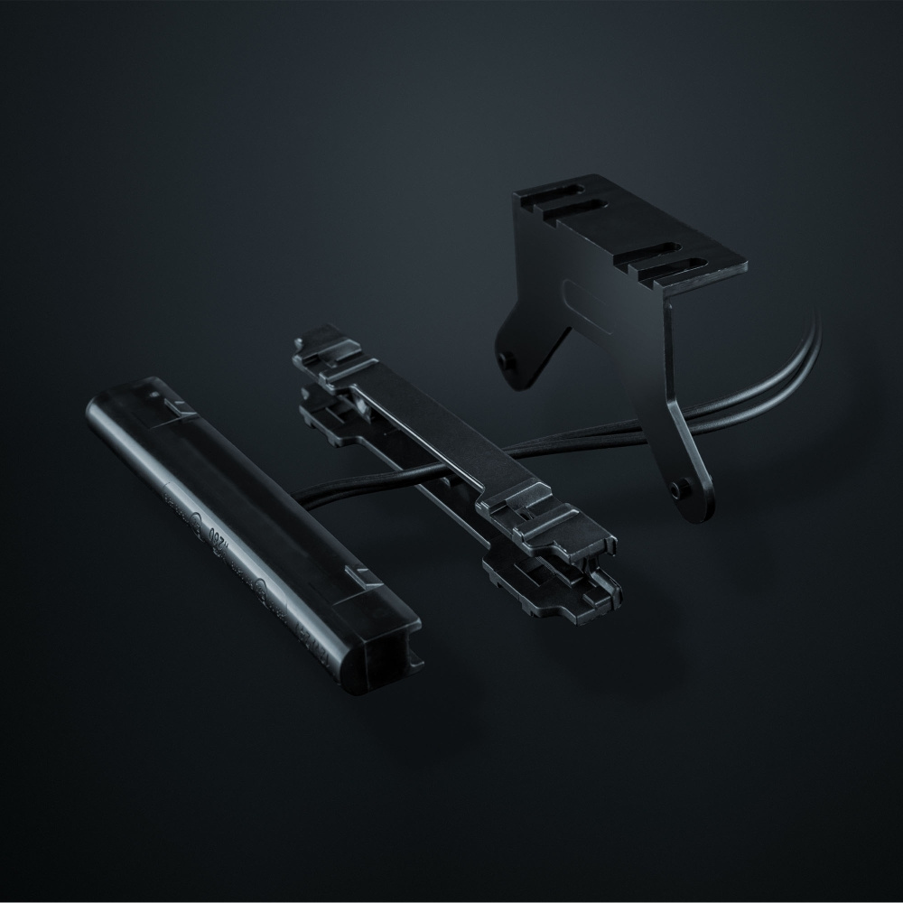 Strands Freedom Dark Line Punainen Tienvalolamppu