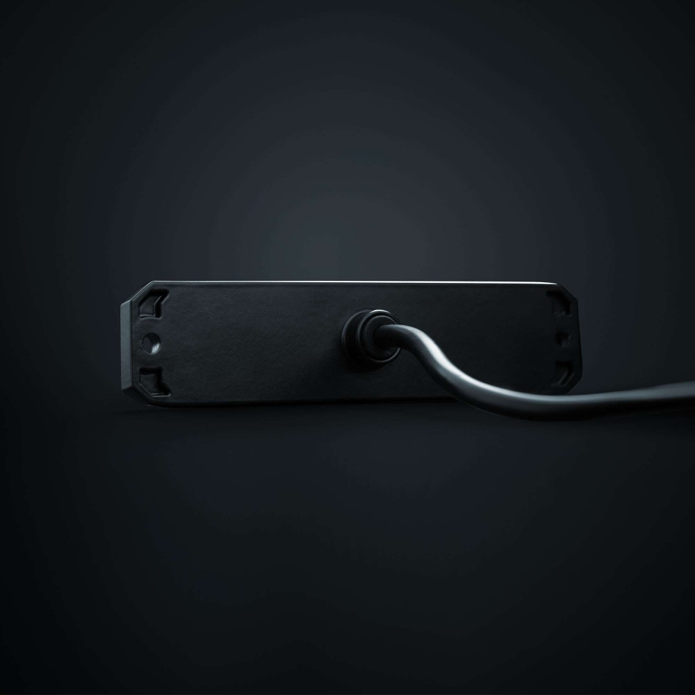 Strands Dark Knight SM6 varoitusvalo, 6 LED, suunnattu, tumma linssi