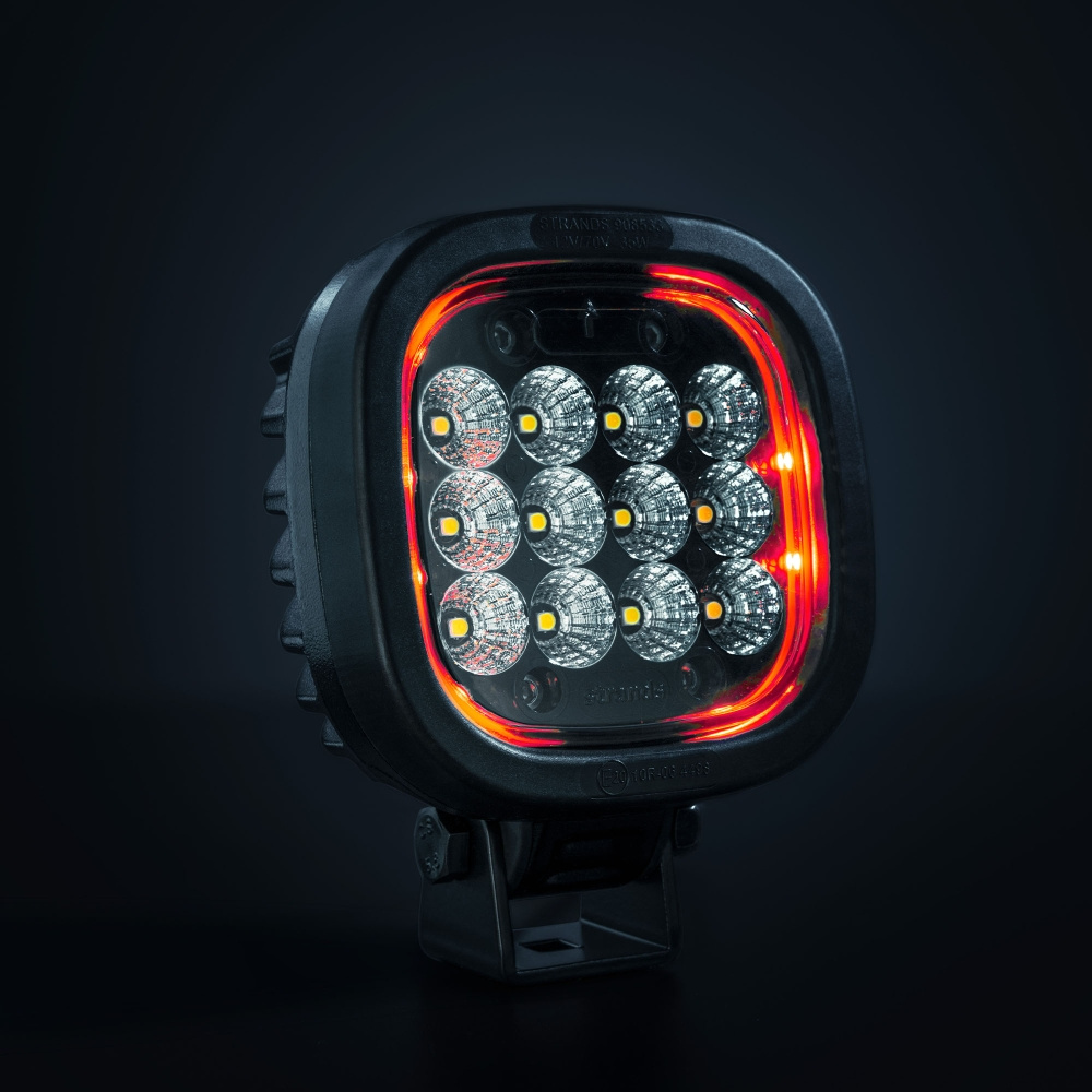 Strands presidentti Työvalo 2.0 25W Punainen