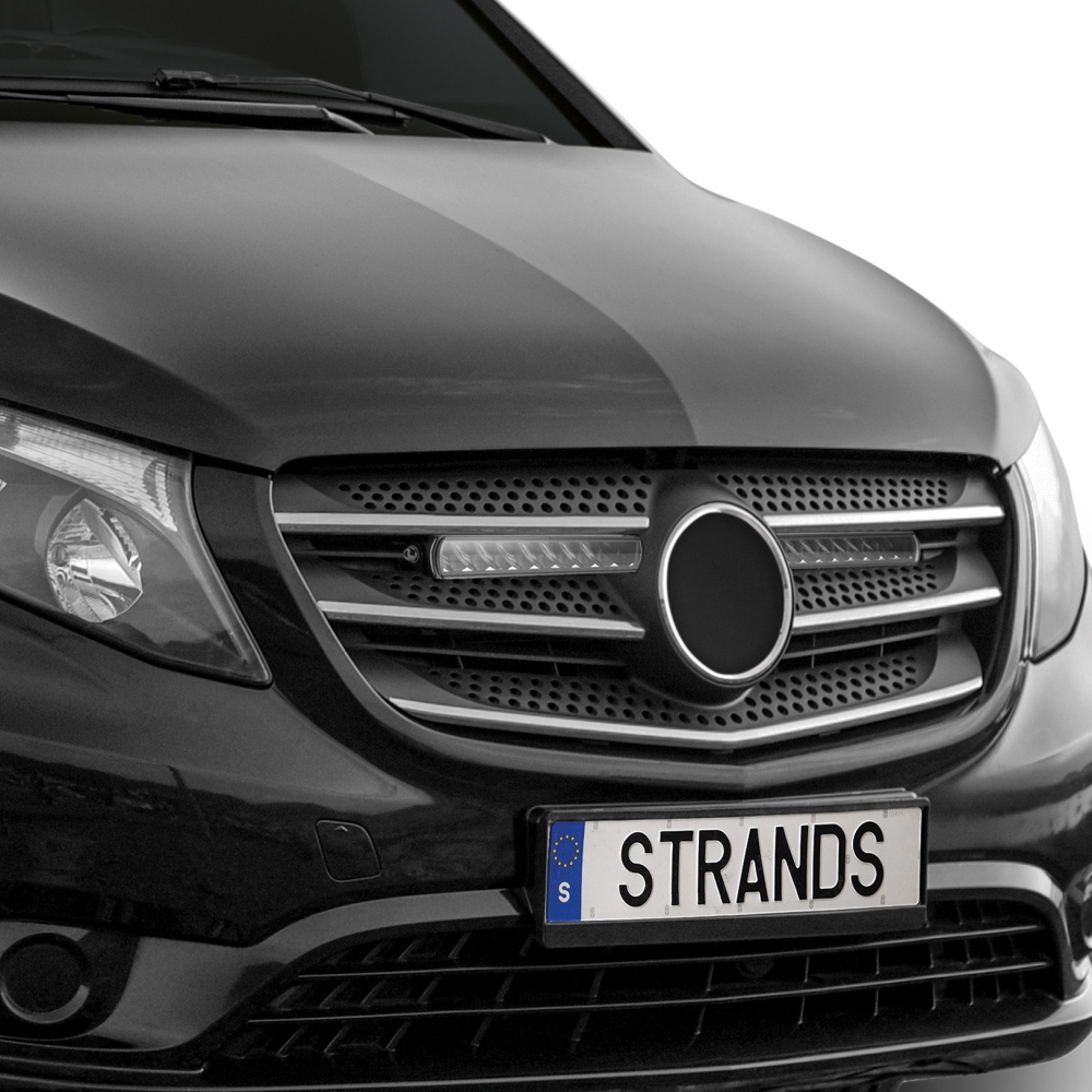 Strands LED-rampipaketti NUUK 2X 10”, Mercedes Vito 2015-2021