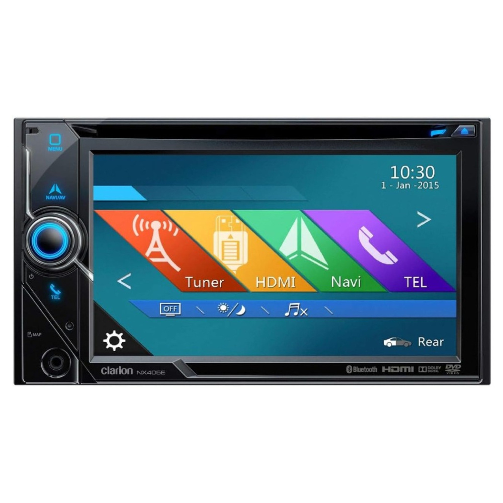 Clarion NX405E, 2-DIN autostereo GPS-navigoinnilla ja 6