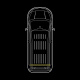 Strands takoon asennettava Cruise Light, Ford Transit 2014- Strands takoon asennettava Cruise Light, Ford Transit 2014-