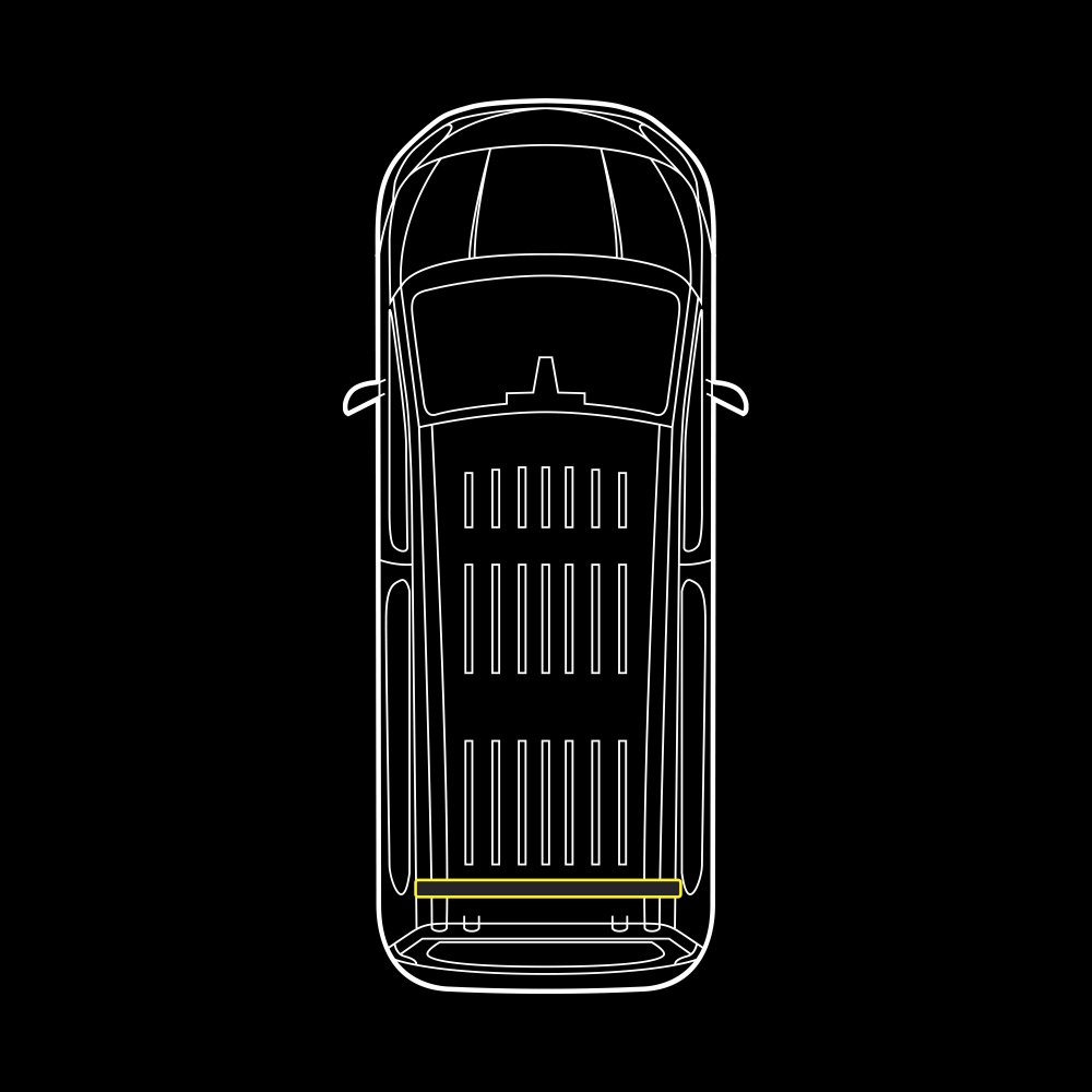 Strands Rear-mounted Big Energy XL, VW Transporter T7:lle