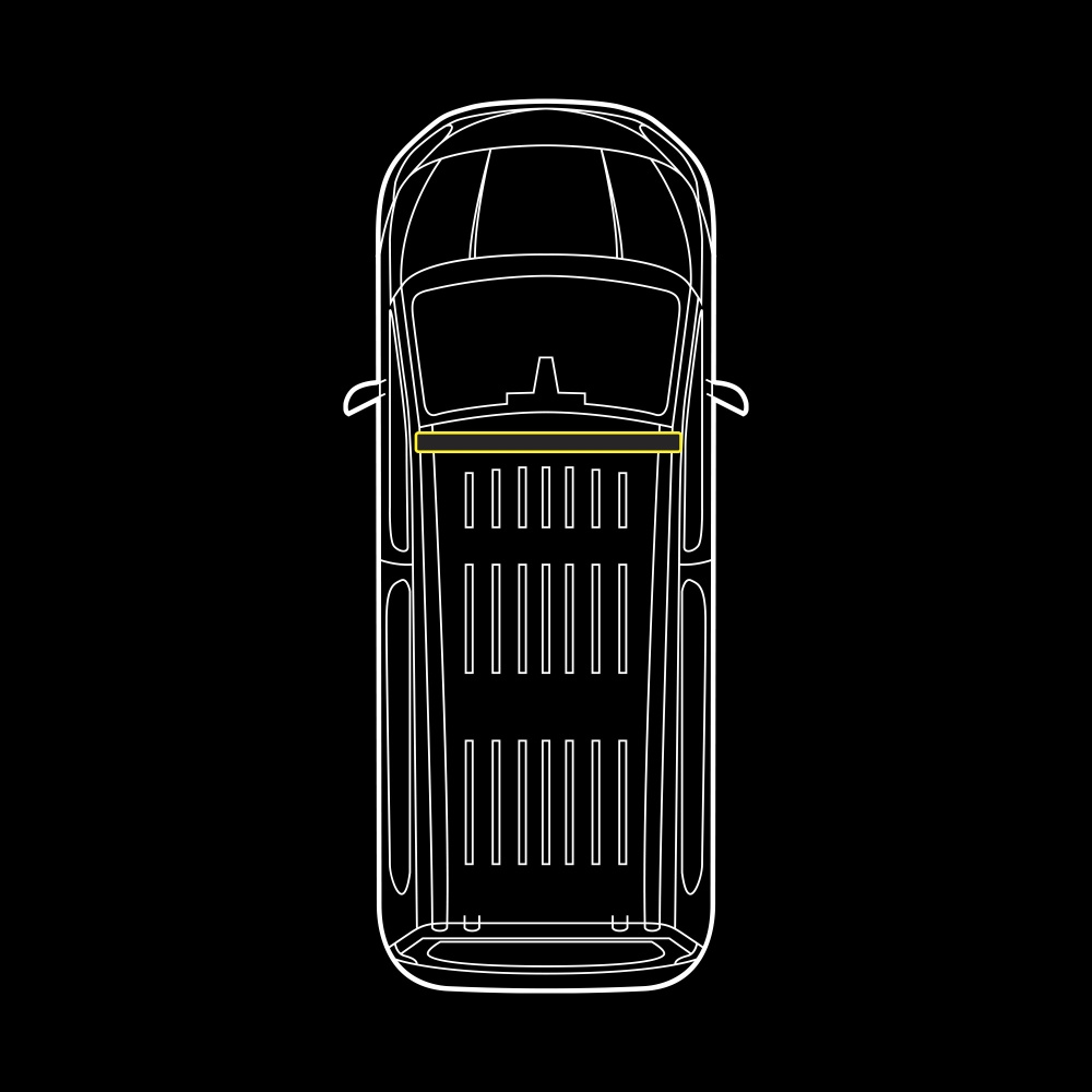 Strands eteen asennettava Cruise Light, Volkswagen Transporter T7