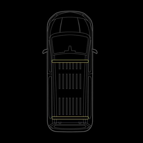 Strands Cruise Light C-Rack, VW Transporter T7:lle