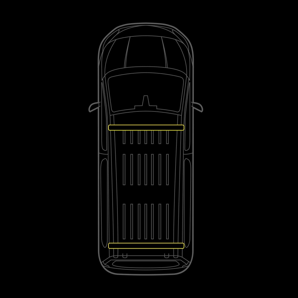 Strands Cruise Light C-Rack, VW Transporter T7:lle