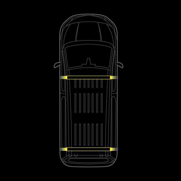 Strands Cruise Light C-Rack, VW Transporter T7:lle
