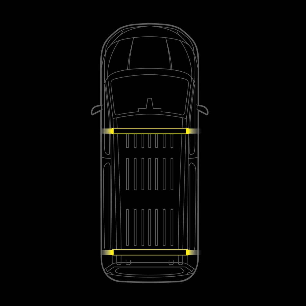 Strands Cruise Light C-Rack, VW Transporter T7:lle