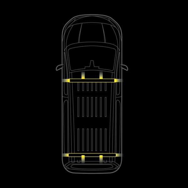 Strands Cruise Light C-Rack, VW Transporter T7:lle