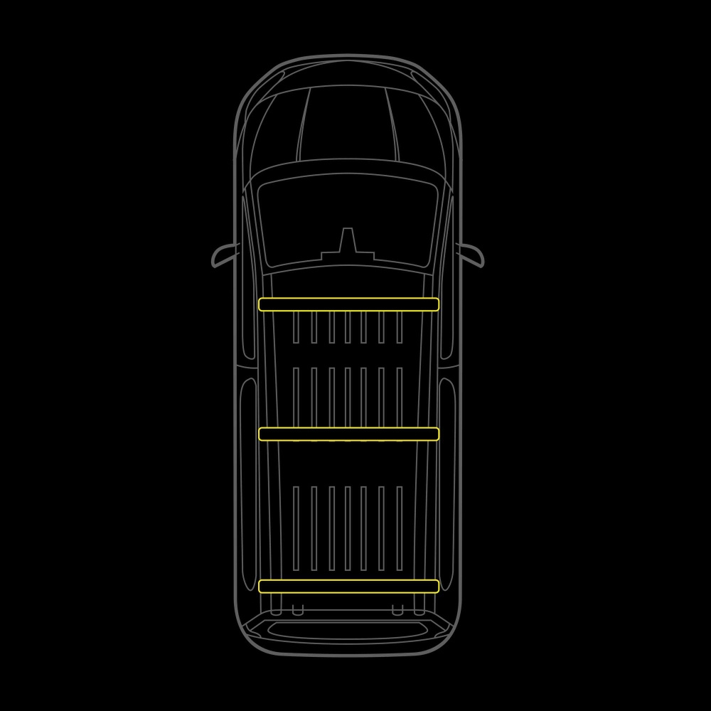 Strands Cruise Light C-Rack, KIA PV5:lle