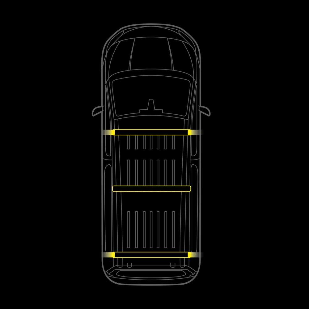 Strands Cruise Light C-Rack, KIA PV5:lle