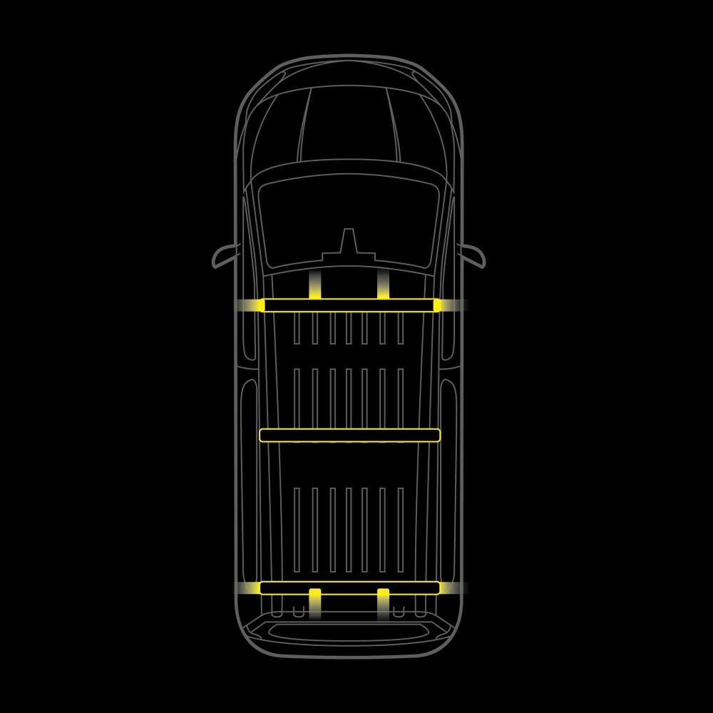 Strands Cruise Light C-Rack, KIA PV5:lle