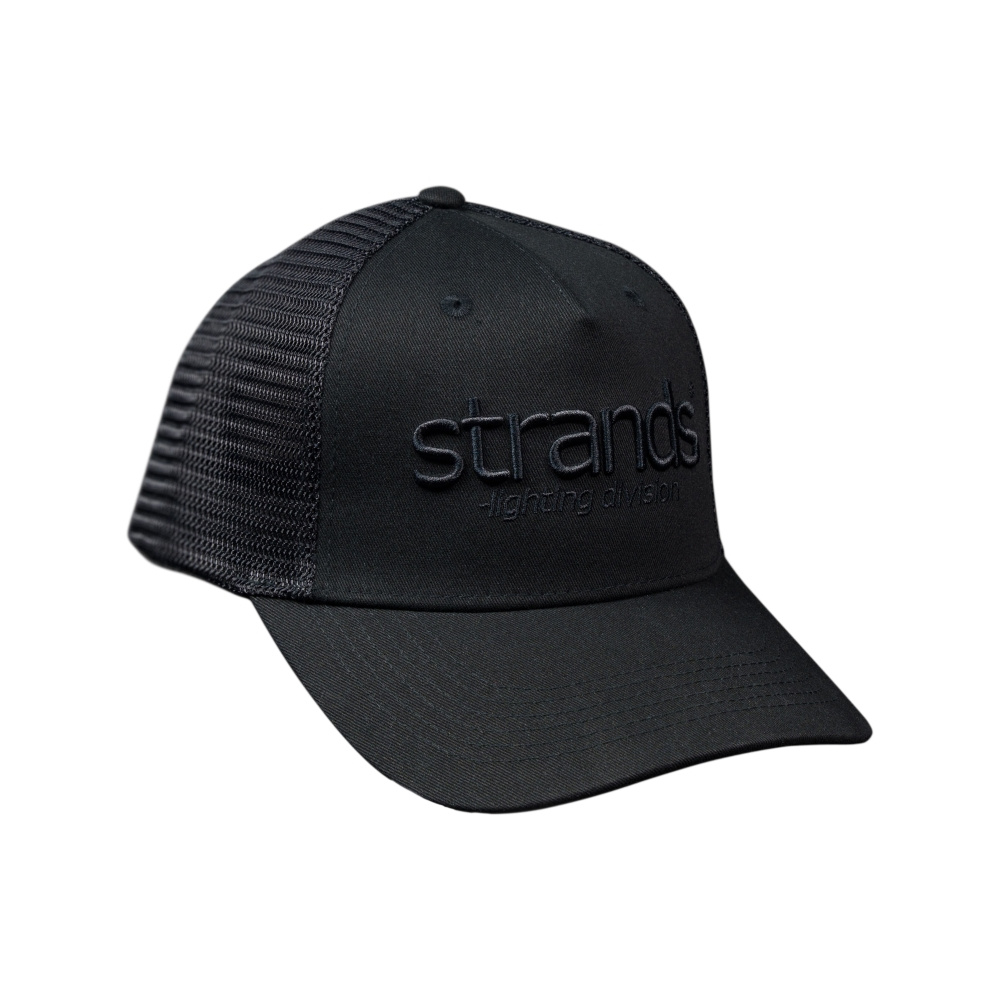Strands lippis, musta, one size
