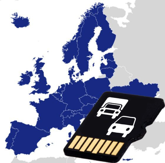 Blaupunkt 1 vuoden GPS-päivitys 948:lle, kuorma-auto/matkailuauto/henkilöauto Eurooppa	