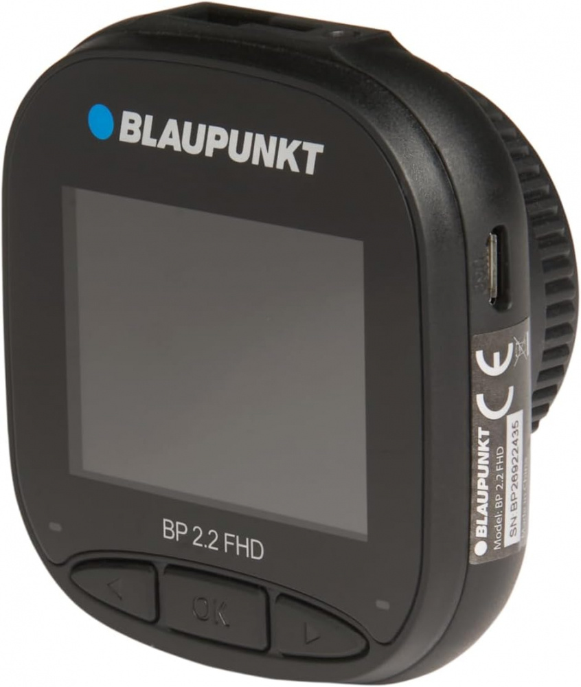 Blaupunkt BP 2.2 FHD, dashcam 1080p:llä ja pysäköintivalvonnalla