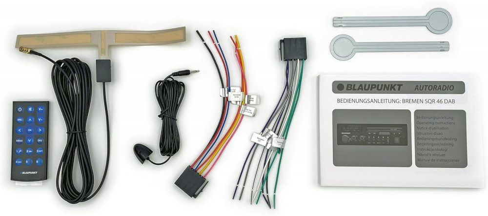 Blaupunkt Bremen SQR 46 DAB, retro autostereo Bluetoothilla ja DAB:lla