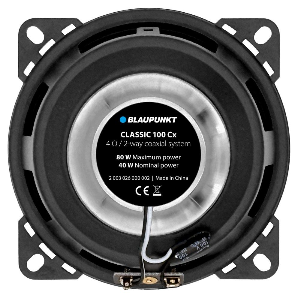 Blaupunkt CLASSIC 100 Cx, 4 tuuman koaksiaalikaiuttimet, pari