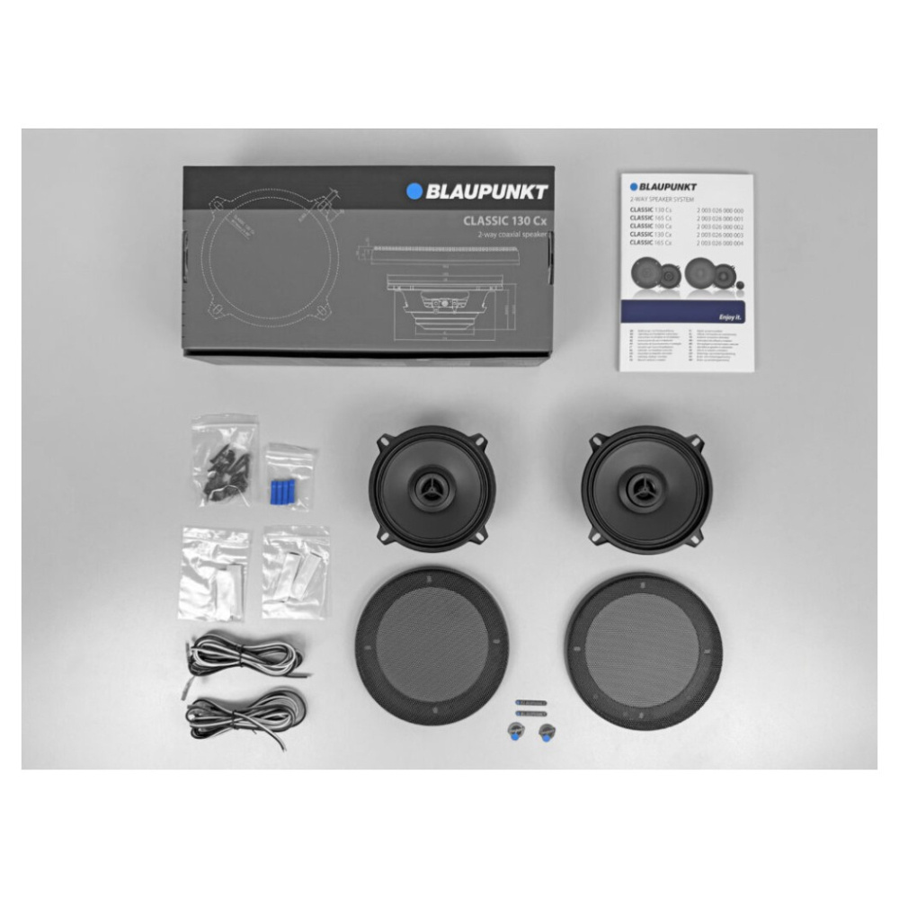 Blaupunkt CLASSIC 130 Cx, 5,25 tuuman koaksiaalikaiuttimet, pari
