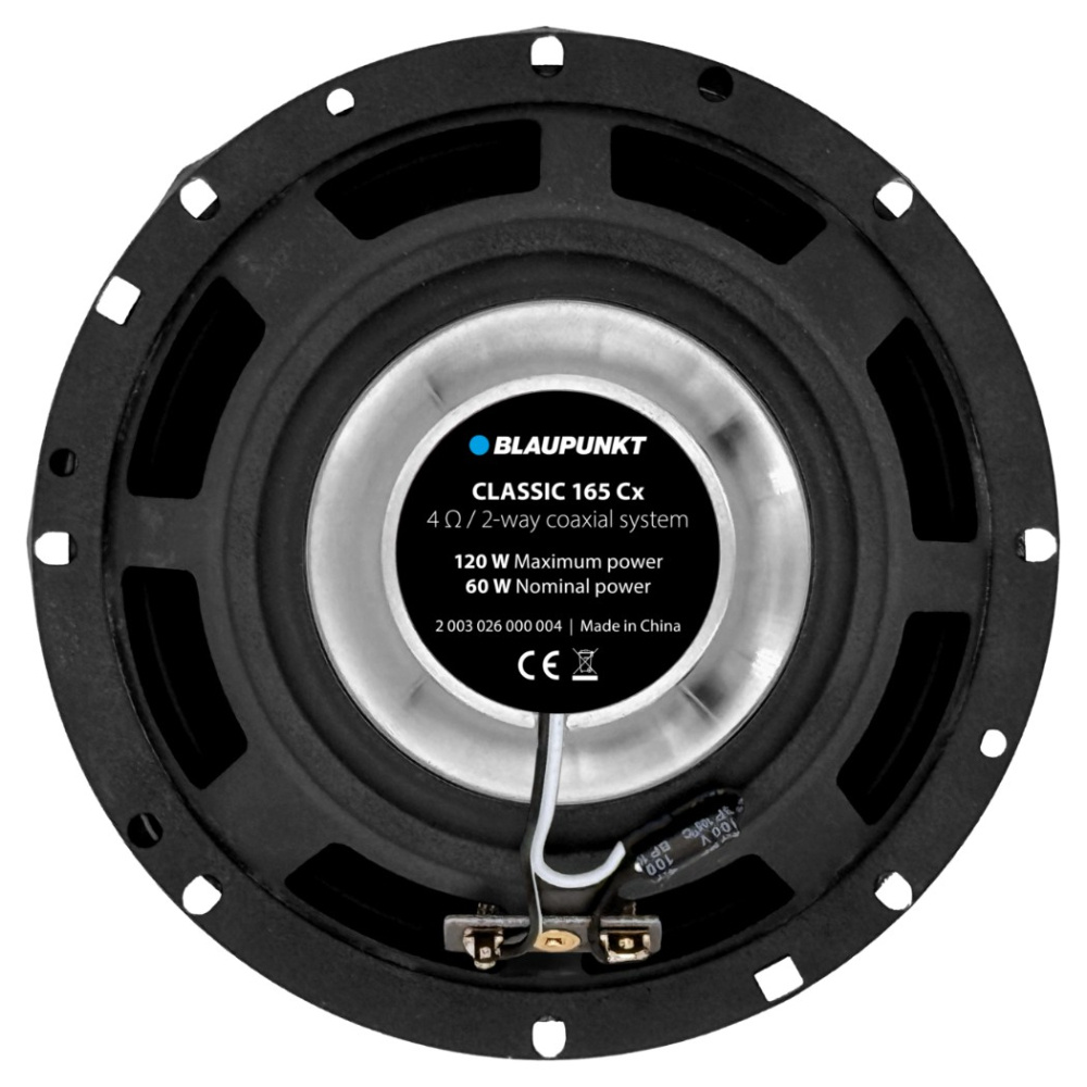 Blaupunkt CLASSIC 165 Cx, 6,5 tuuman koaksiaalikaiuttimet, pari