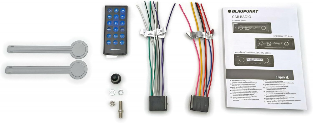 Blaupunkt Dakar 224, 24V stereo Bluetoothilla ja 2 paria pienivirtaista 4V:lla