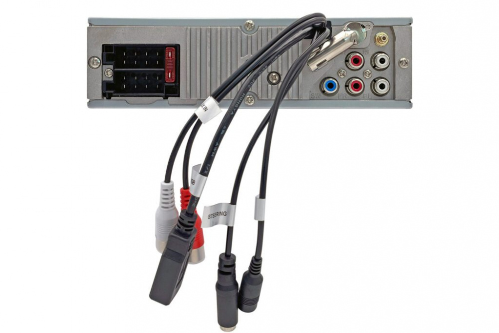 Blaupunkt Denver 212 DAB BT, vankka autostereo Bluetoothilla & 3 paria linjalähtöjä