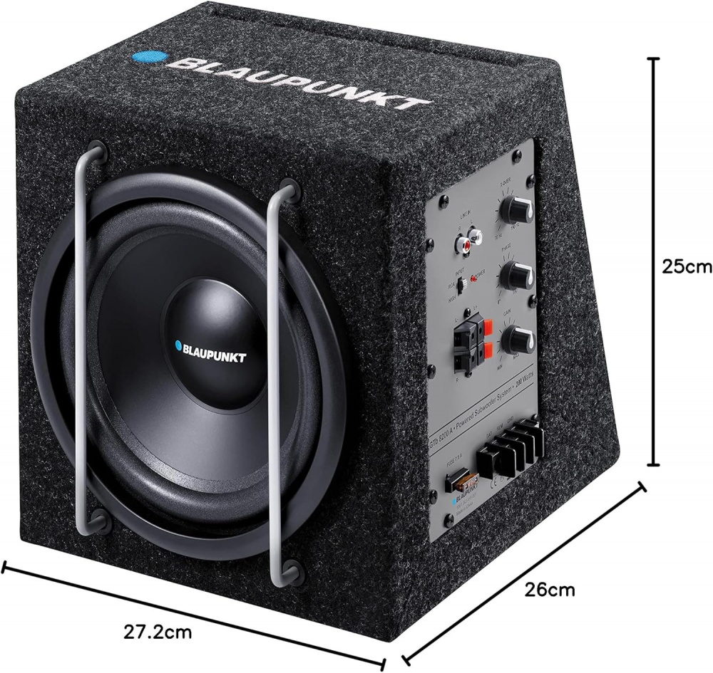 Blaupunkt GTb 8200 A, 1x8 tuuman aktiivinen bassokaiutin