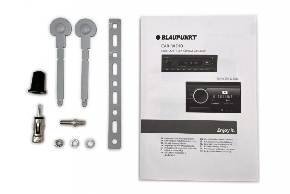 Blaupunkt Milano 200 BT, retro autostereo Bluetoothilla
