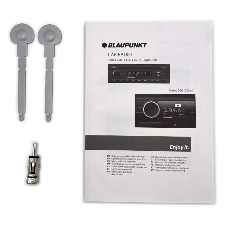 Blaupunkt Nürnberg 200 DAB BT, retro-autosoitin Bluetoothilla ja DAB+:lla