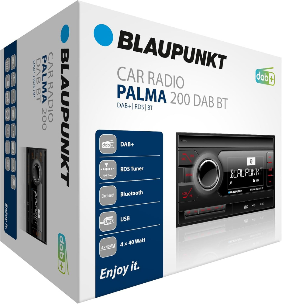Blaupunkt Palma 200 DAB BT, 2-DIN Bluetoothilla